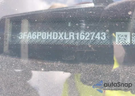 2020 Ford Fusion Se from USA, damaged, VIN 3FA6P0HDXLR162743